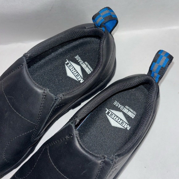 Merrell Men's Jungle Moc 2 Pro Slip-On Loafers Size 7 Black, traction soles - Picture 13 of 16